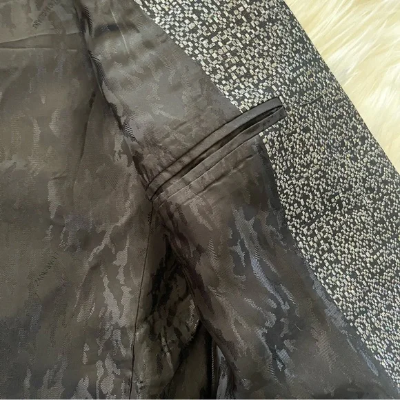 Zadig & Voltaire Vegas Pixel Deluxe Silver Jacket - Picture 13 of 16